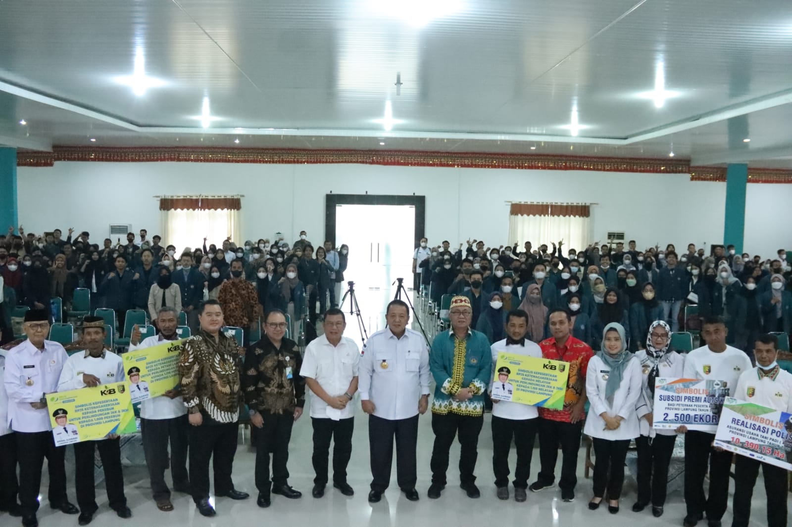 Gubernur Arinal Djunaidi Membuka Kegiatan Sosialisasi dan Bimtek e-KPB, Ajak Mahasiswa Membangun Desa melalui Berbagai Program Pemerintah