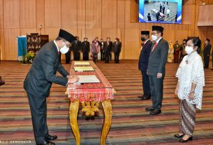 Irjen Pol Hendro Sugiatno Resmi Dilantik Jadi Dirjen Kemenhub