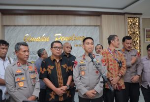 Kapolda Lampung : Insan Media Menjadi Penyemangat di Hari Pertama Menjadi Kapolda Lampung