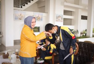 Ketua SOIna Provinsi Lampung, Melepas Kontingen Provinsi Lampung Pada Pekan Special Olympics Indonesia (PeSONas) Tahun 2022