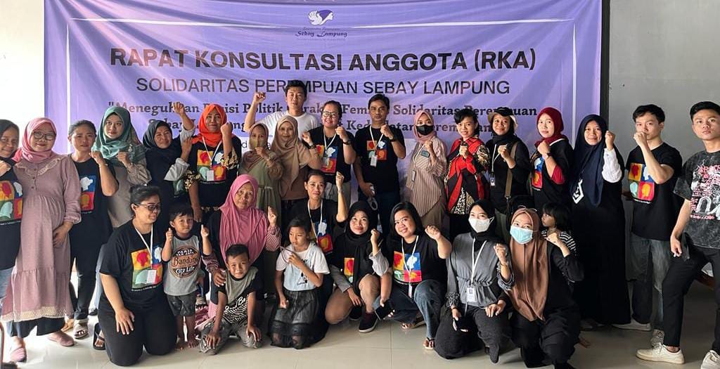 Kukuhkan Perjuangan Politik Feminis, SP Sebay Lampung Gelar RKA 2022