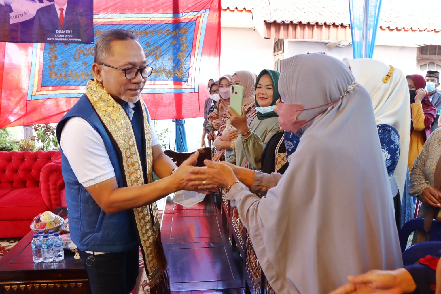 Menteri Perdagangan Tinjau Pasar Murah Di Wilayah Kota Bandar Lampung, Pastikan Ketersediaan Minyak dan Harga Terkendali