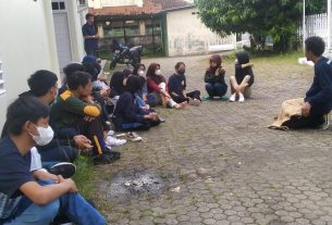 PMI Kota Bandar Lampung Gelar Latihan Antisipasi Kebakaran