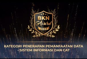 Pemerintah Provinsi Lampung Raih Peringkat I Penghargaan BKN Award 2022