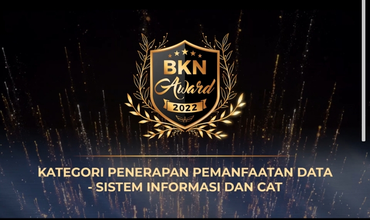 Pemerintah Provinsi Lampung Raih Peringkat I Penghargaan BKN Award 2022