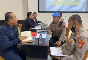 Polres Lampung Utara gelar KKP Serdik Sespimen Polri Dikreg ke 62 Tahun 2022