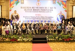 Rakerda VII IBI Gubernur Lampung Dorong Bidan Tingkatkan Kompetensi