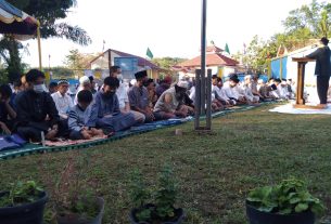 Ratusan Jamaah Muhammadiyah Way Kanan Gelar Salat Idul Adha