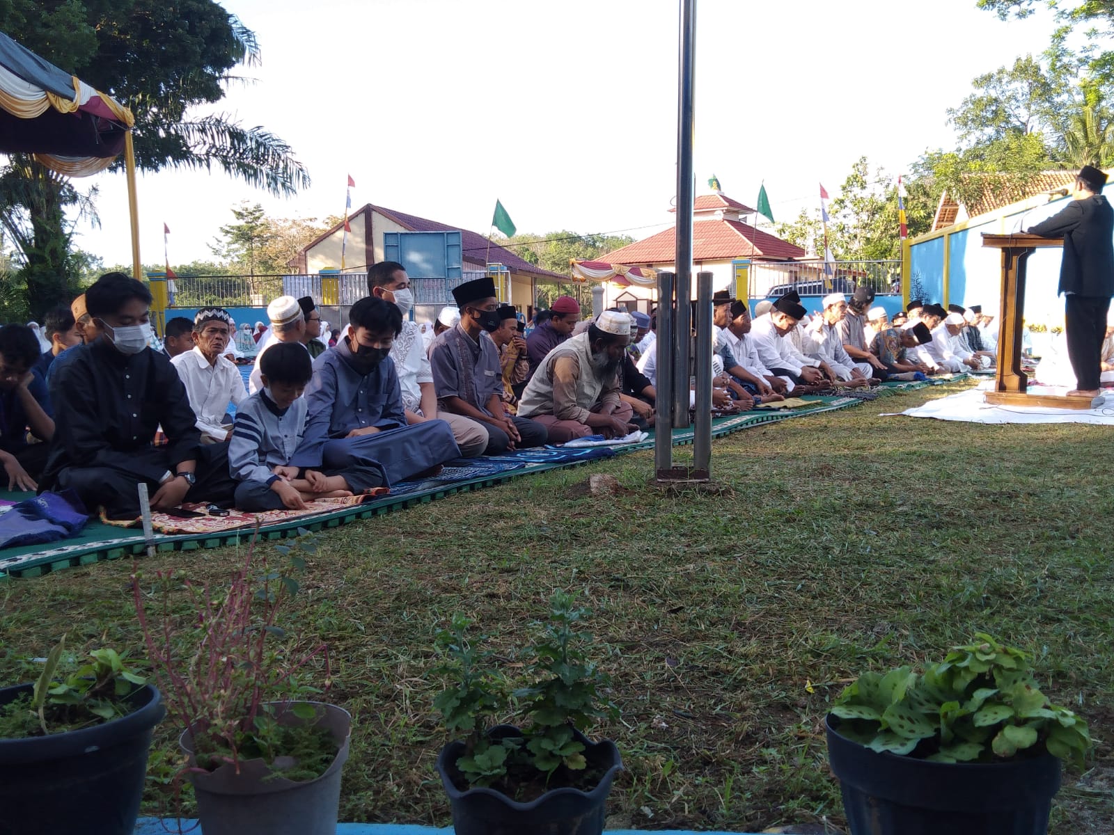 Ratusan Jamaah Muhammadiyah Way Kanan Gelar Salat Idul Adha