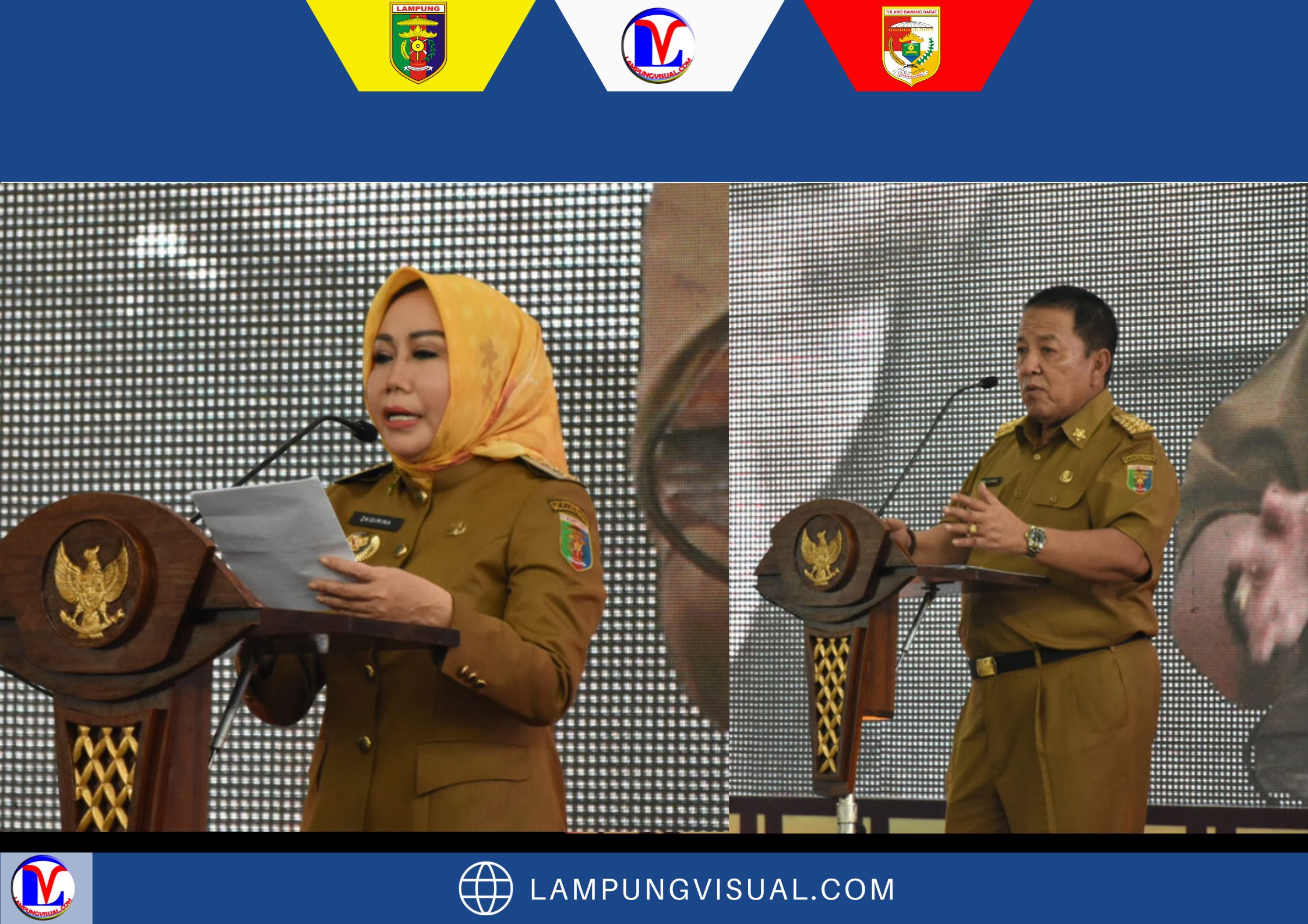 Program KPB dan Smart Village Berjalan, Gubernur Lampung Apresiasi Pj Bupati Tubaba