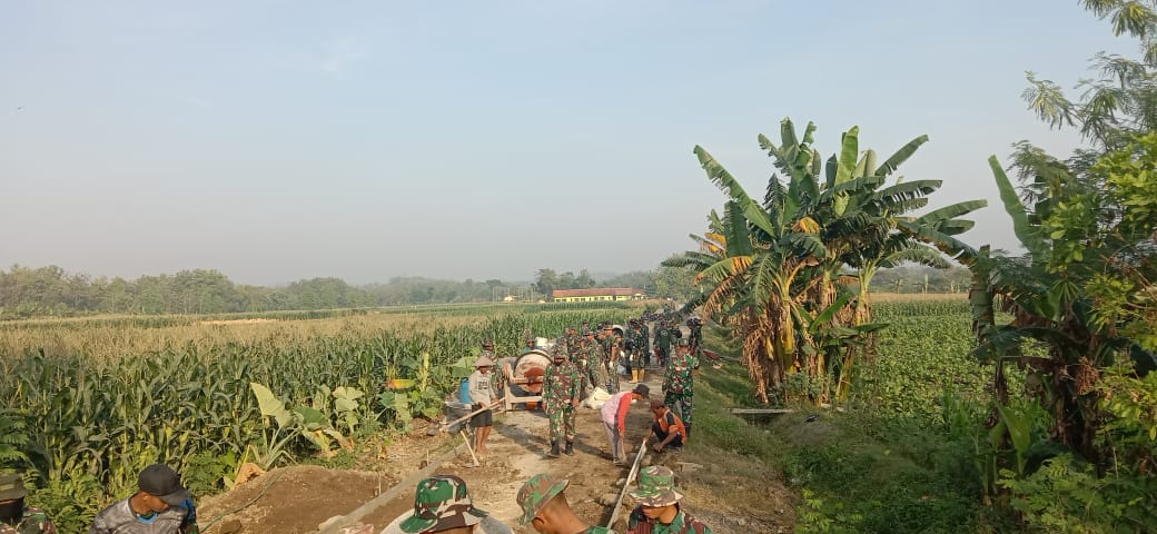 Sasaran Fisik Utama TMMD Reguler Terus Dikebut