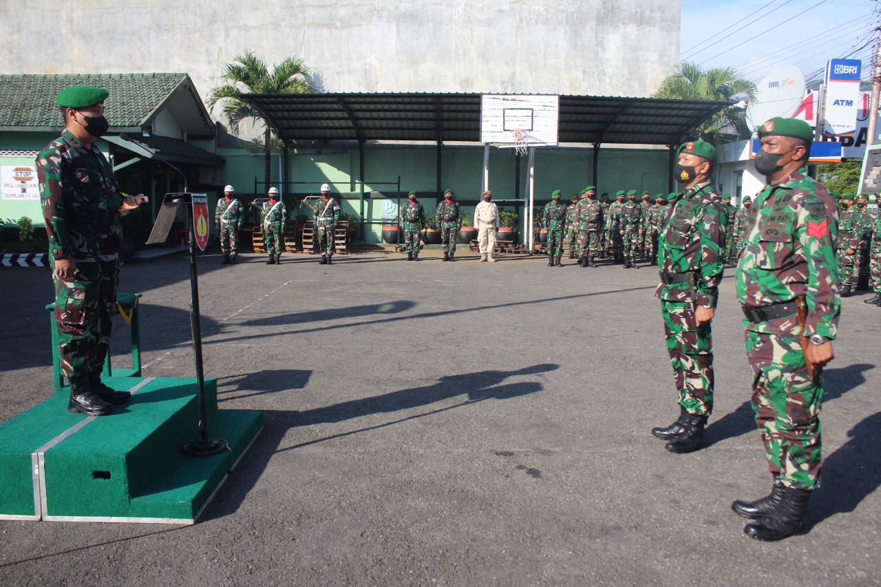 Selama Kurang Lebih Setahun Bertugas, Dandim 0728/Wonogiri Sambut Kepulangan Dua Anggota Kembali Dari Papua