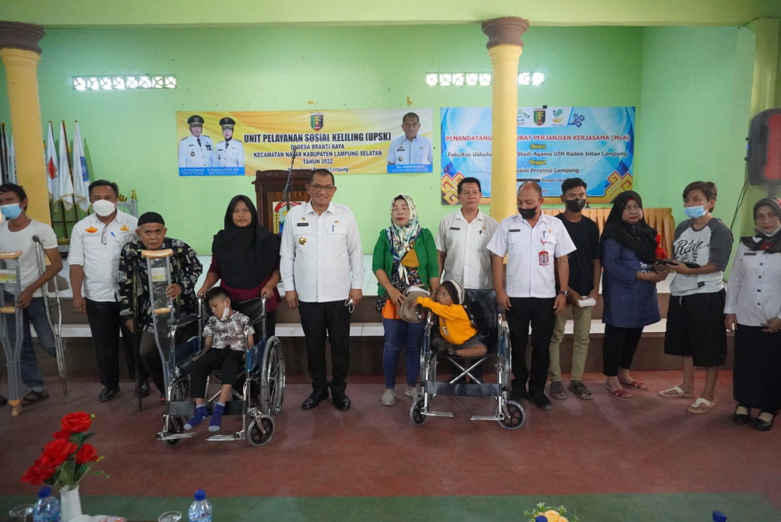 UPSK Dinsos Lampung, Upaya Pemenuhan hak-hak Penyandang Disabilitas guna mewujudkan Visi Rakyat Lampung Berjaya