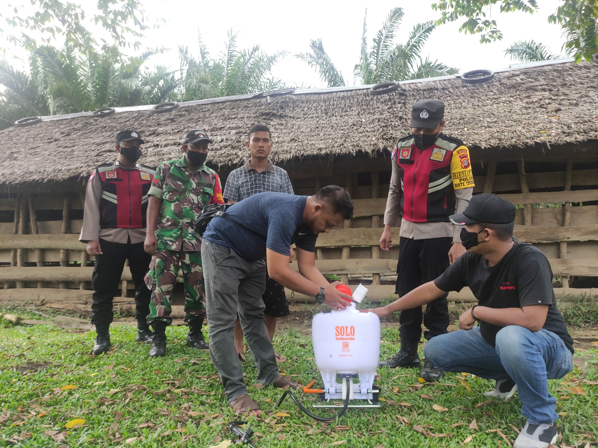 Upaya Preventif TNI - Polri Dan Dinas Pertanian Kendalikan Penyakit Hewan Di Pante Ceureumen