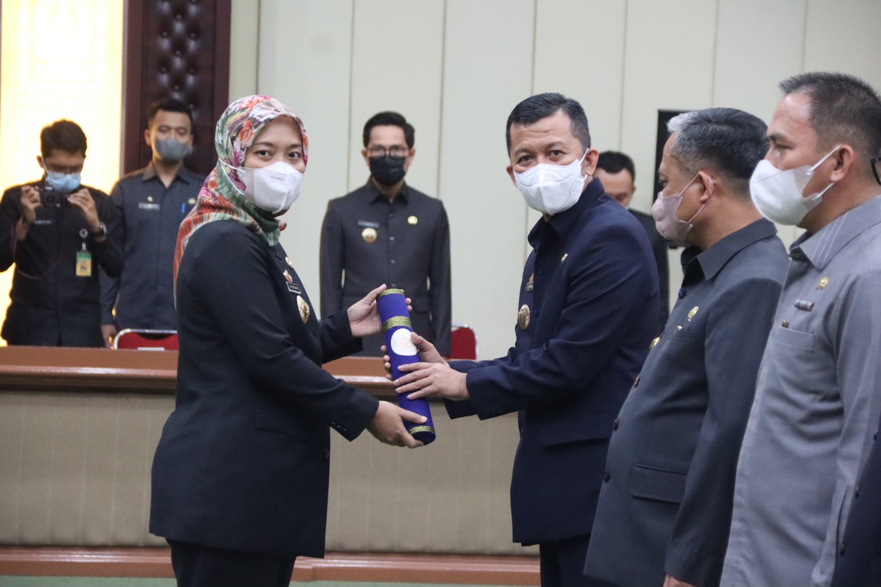 Wagub Chusnunia Melantik Pejabat Pimpinan Tinggi Pratama dan Pejabat Administrasi di Lingkungan Pemprov Lampung