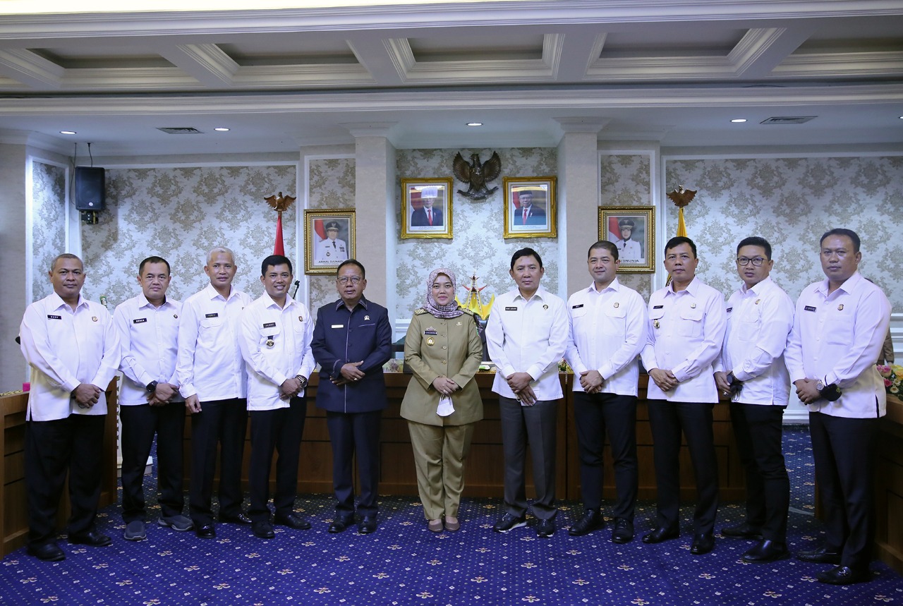 Wagub Chusnunia Terima Kunjungan Tim Praktik Kerja Dalam Negeri Serdik Sespimti Polri Dikreg ke-31