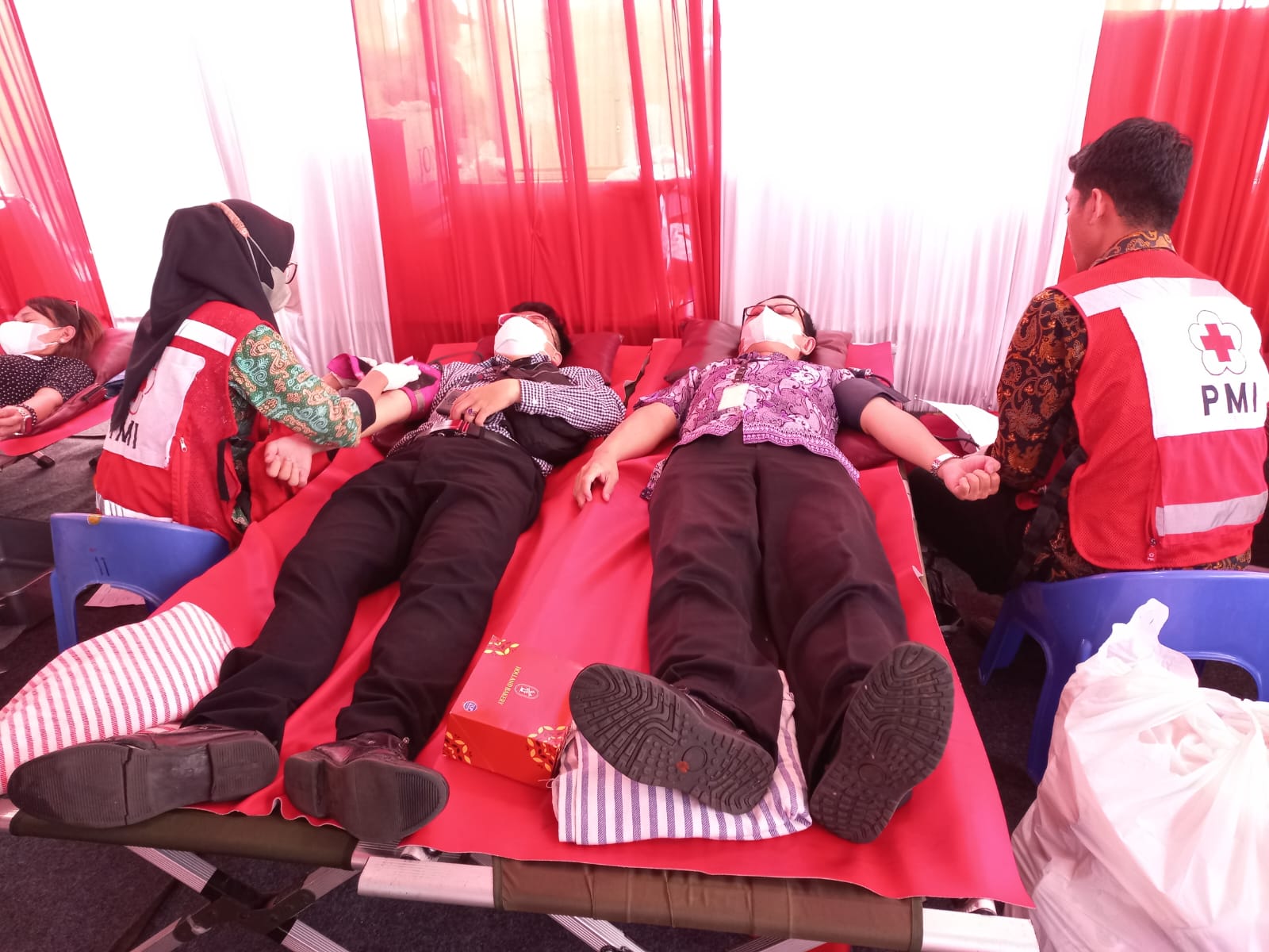504 Warga Bandar Lampung Donor Darah di Lampung Begawi 2022