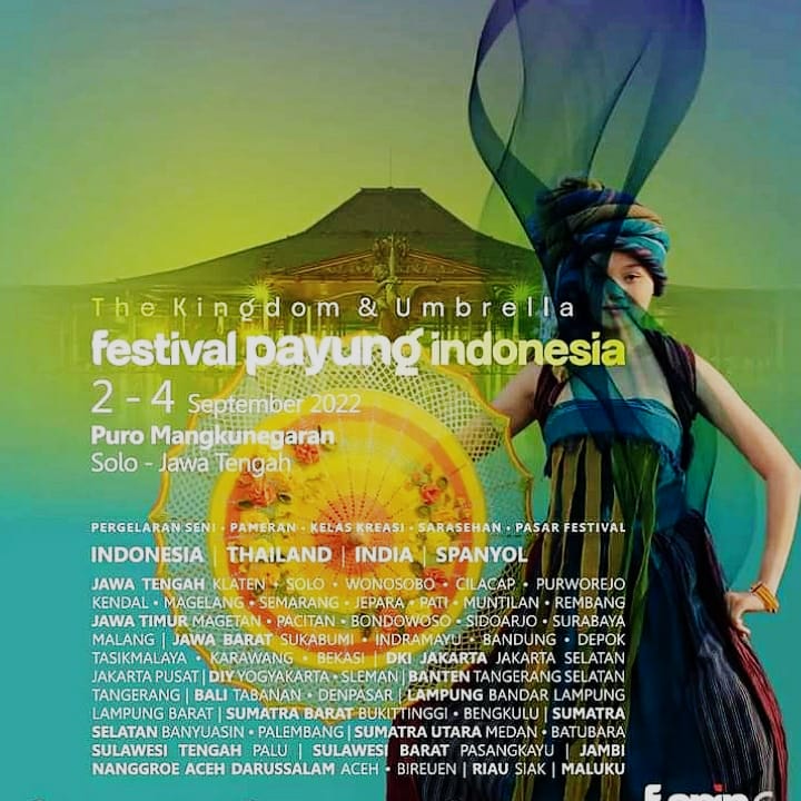 Bandarlampung & Lampung Barat Ikuti Festival Payung Indonesia, 2-4 September