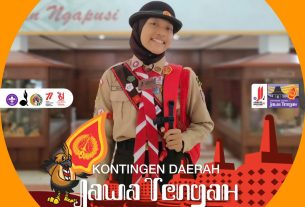 Banggakan Kedua Orang Tua Dan Asal Sekolah, Putri Pertama Serma Widhi Anugrah Bagus Irianto Ikuti Jambore Nasional XI tahun 2022 di Buperta Cibubur Jakarta Timur