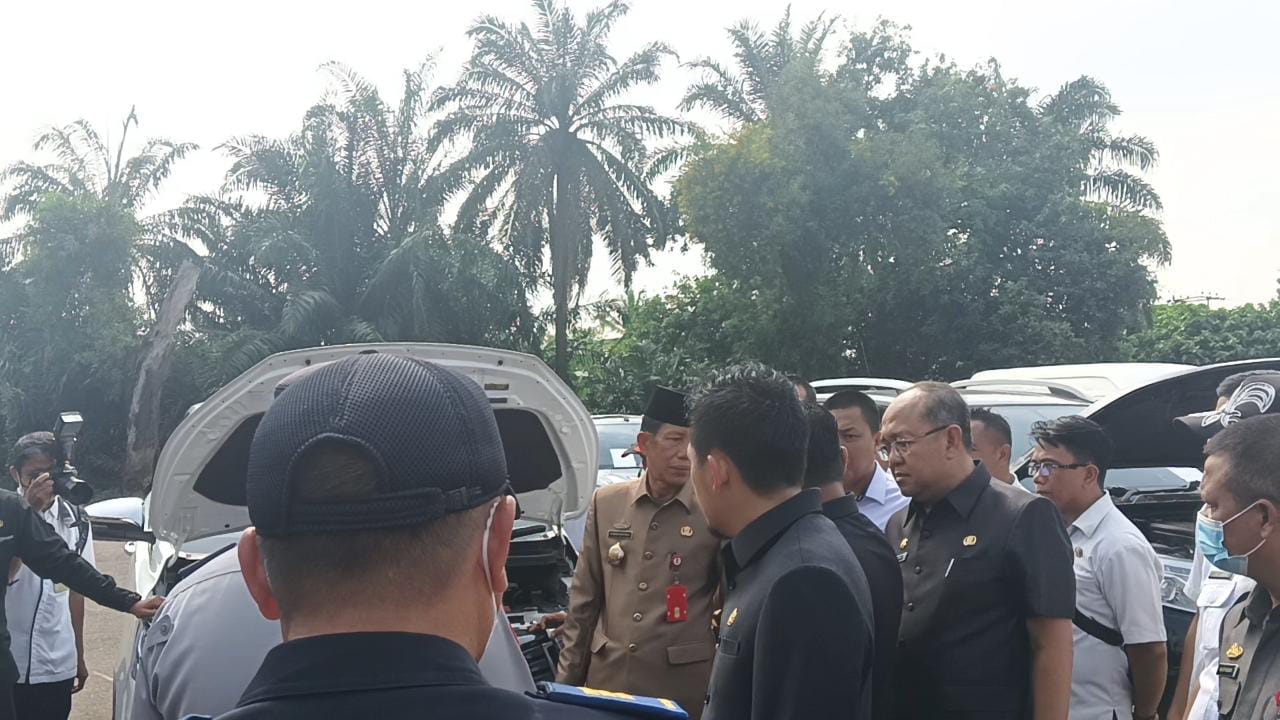 Banyak kendaraan dinas Pemkab Lampura tidak hadis pada Apel Randis