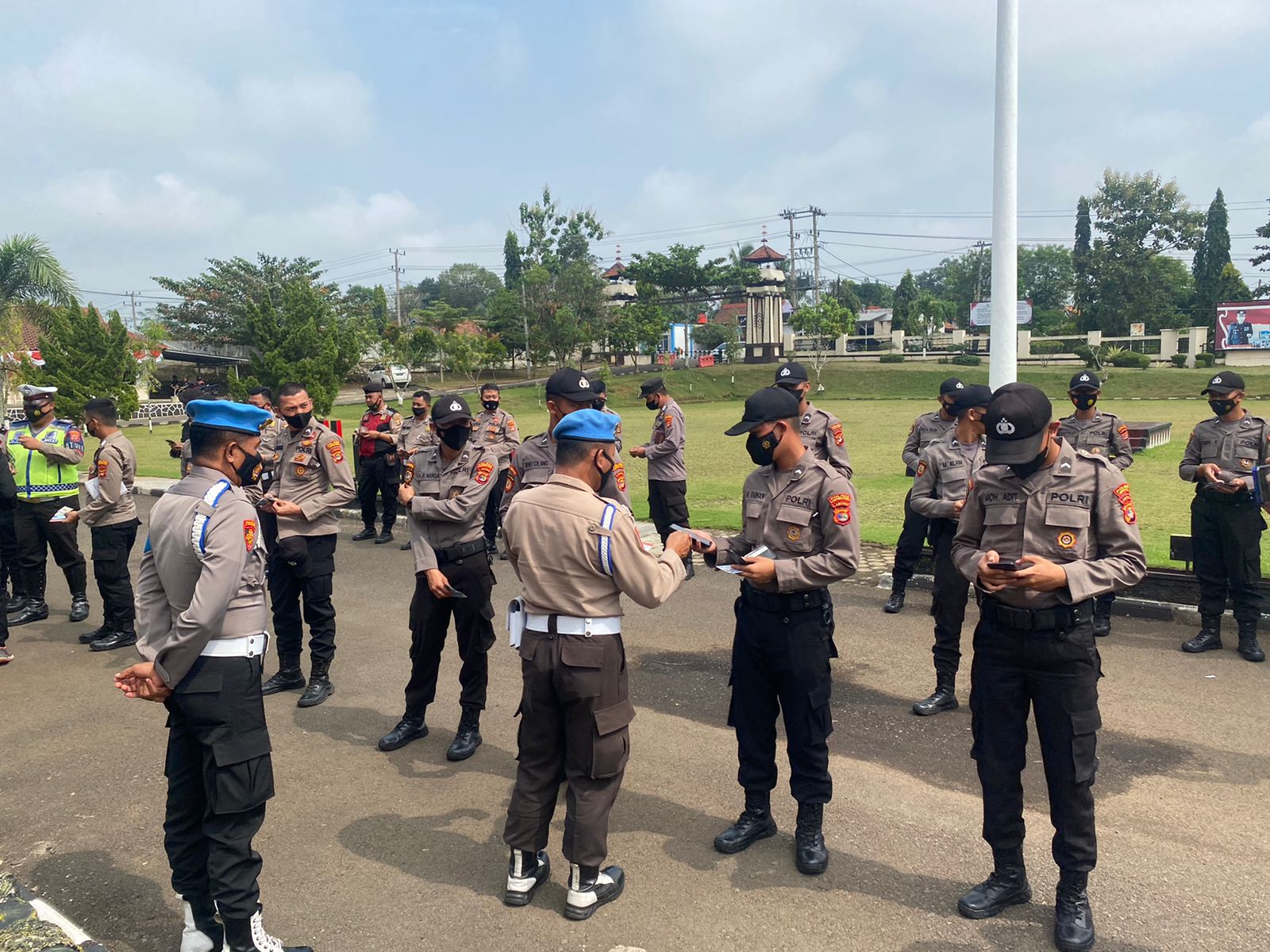 Bid Propam Polda Lampung Gelar Mitigasi Gaktiblin di Polres Lampung Utara