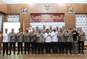 Bidkum Polda Lampung Sosialisasi Perpol Nomor 7 Tahun 2022 di Polres Tulang Bawang