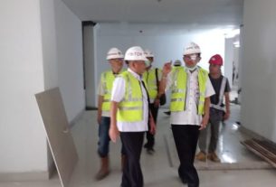 Bupati Pesisir Barat Tinjau Kesiapan Gedung A Kantor Pemkab Pesisir Barat