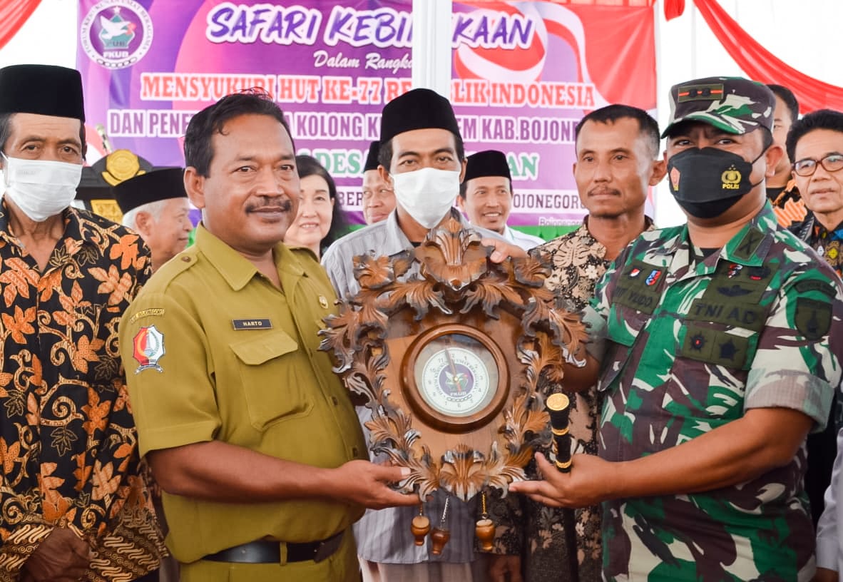 Dandim Bojonegoro ikuti Safari Kebhinekaan Hari Kemerdekaan Republik Indonesia