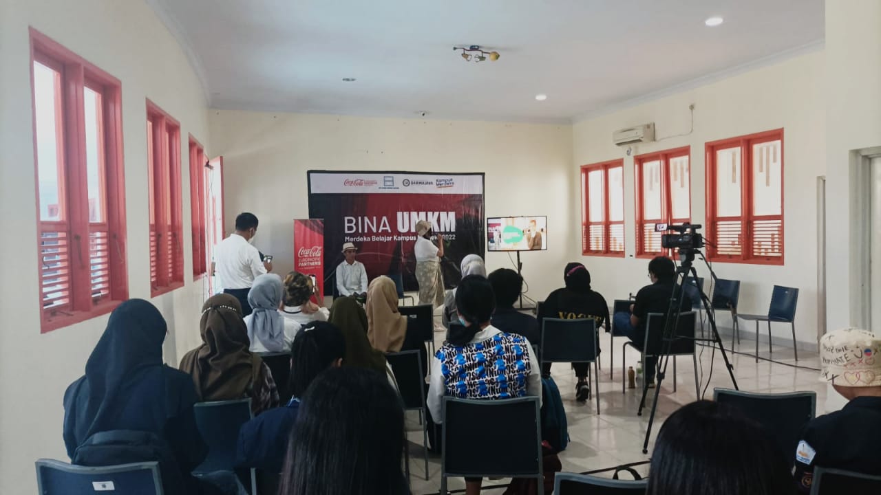 Darmajaya, Apindo, CCEP Indonesia, Bina UMKM Merdeka Belajar Kampus Merdeka