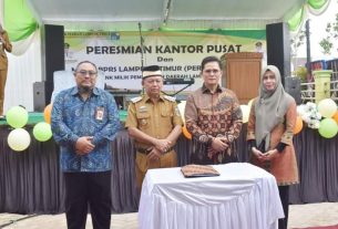 Dawam Hadiri Peresmian BPRS Pusat di Lamtim