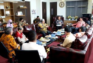 Dirjen Bina Keuangan Daerah Agus Fatoni, Terima Audensi Gubernur Se-Sulawesi