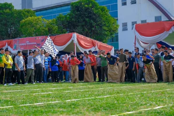 HUT ke-77 RI di Muba Gelorakan Olahraga Tradisional