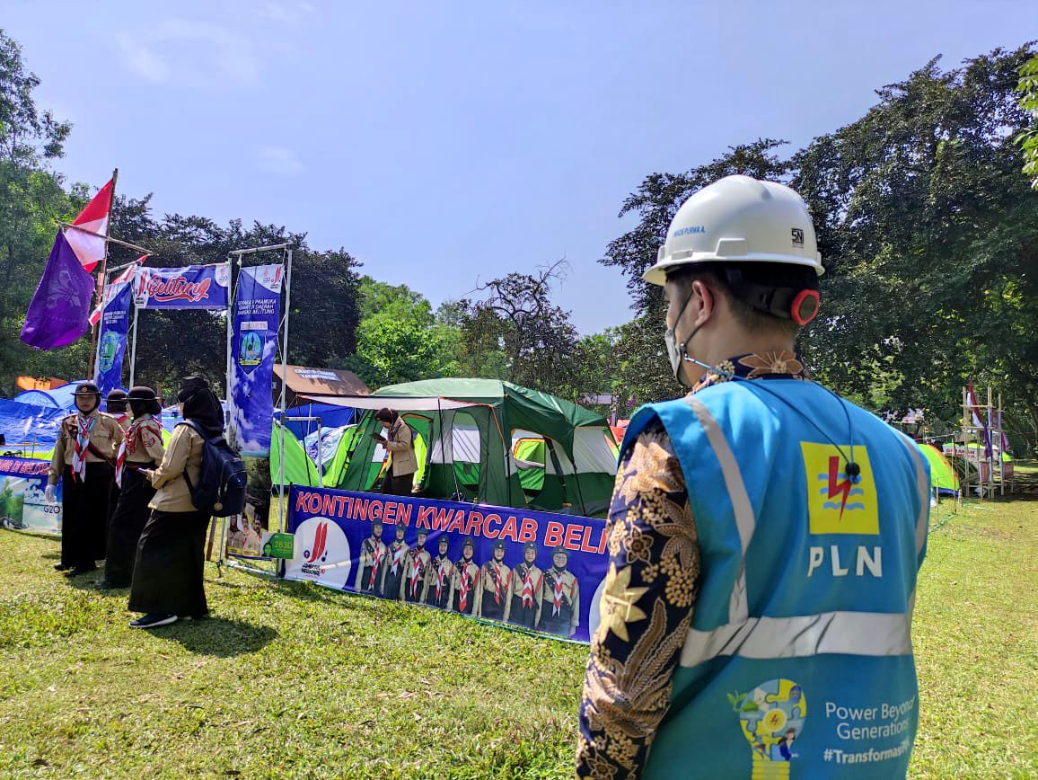 Jambore Nasional XI 2022 Berjalan Sukses Berkat Pasokan Listrik Berlapis dari PLN