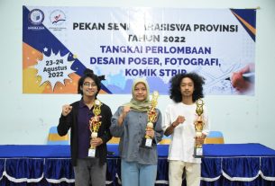 Juara Peksimiprov Lampung 2022, Tiga Mahasiswa IIB Darmajaya Menuju Peksiminas di Malang