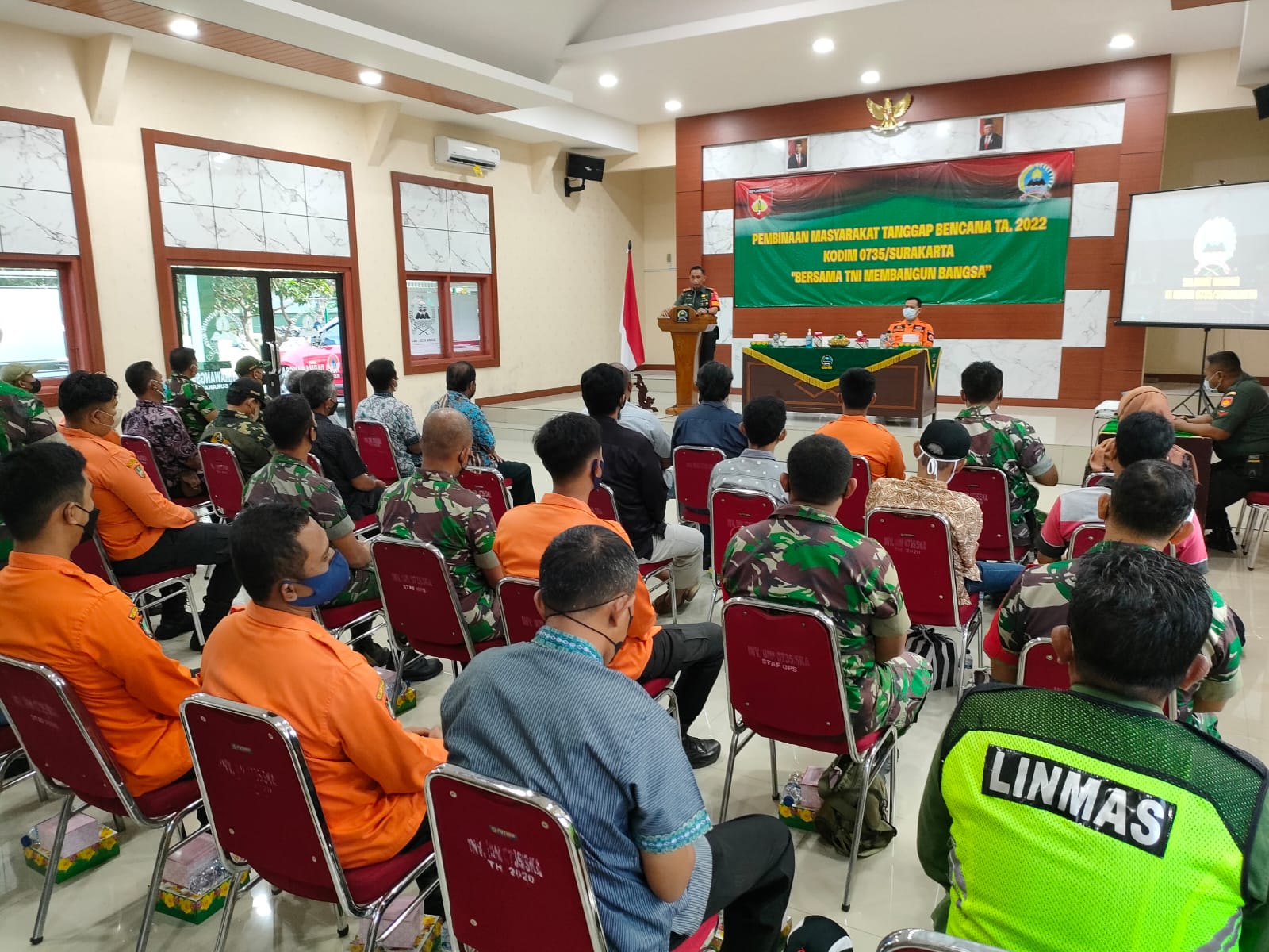 Kodim 0735/Surakarta Gelar Pembinaan Masyarakat Tangap Bencana, Ini Tujuannya