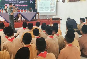 Kodim Bojonegoro Kampayekan Penerimaan TNI Angkatan Darat khusus Jalur Santri dan Lintas Agama