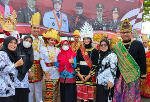 Mahasiswa Program Kampus Mengajar di SMPN 17 Bandar Lampung Tampil Memukau