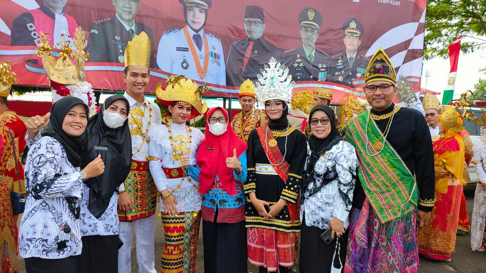 Mahasiswa Program Kampus Mengajar di SMPN 17 Bandar Lampung Tampil Memukau