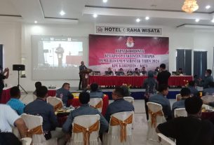 Mantapkan Pemilu 2024, KPU Rapat Koodinasi se-provinsi Lampung