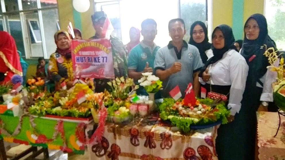 Meriahkan HUT Ke-77 RI, Pemdes Aji Jaya Adakan Berbagai Lomba