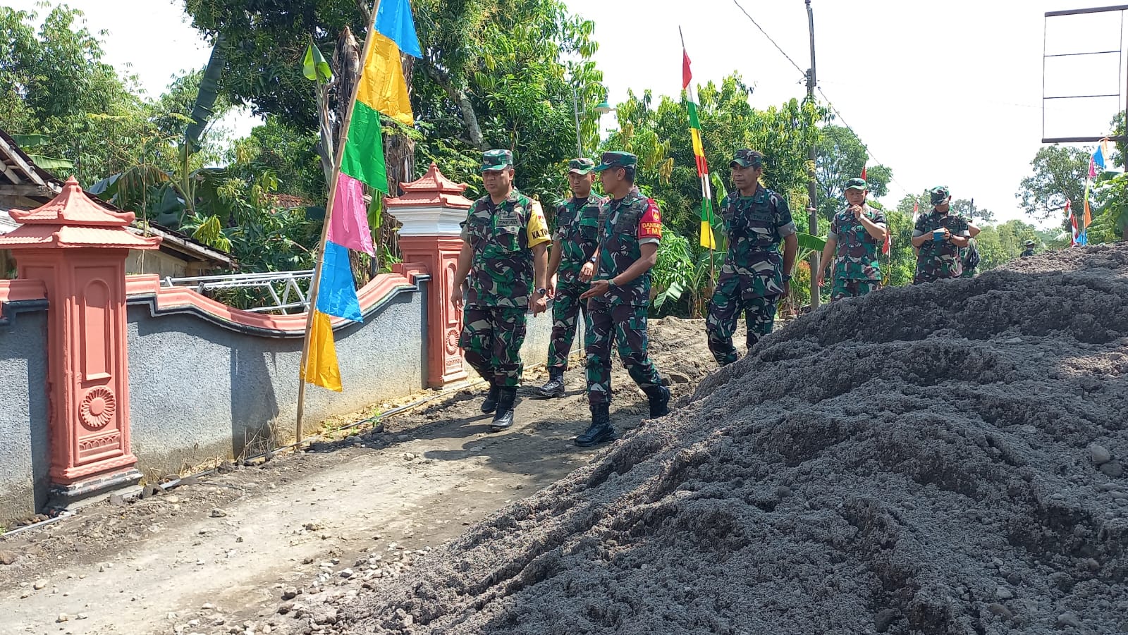 Pantau TMMD reguler ke 114, sang Jendral Turun Langsung