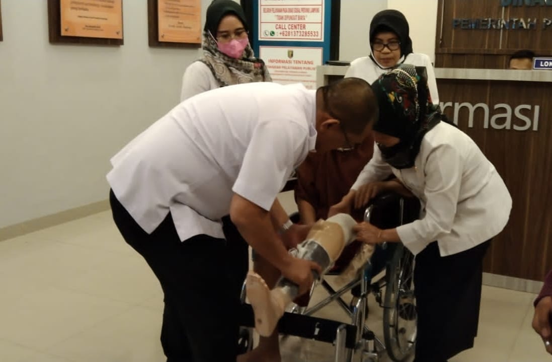 Pemerintah Provinsi Lampung Melalui Dinas Sosial Berkomitmen Penuh Berikan Pelayanan dan Pemenuhan Hak-hak Penyandang Disabilitas