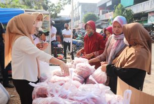 Pemerintah Provinsi Lampung Menggelar Operasi Pasar Komoditas Cabai dan Bawang