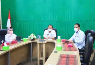 Pemprov Lampung mengikuti Sosialisasi 6 Pilar Transformasi Kesehatan Bersama Kementerian Kesehatan RI