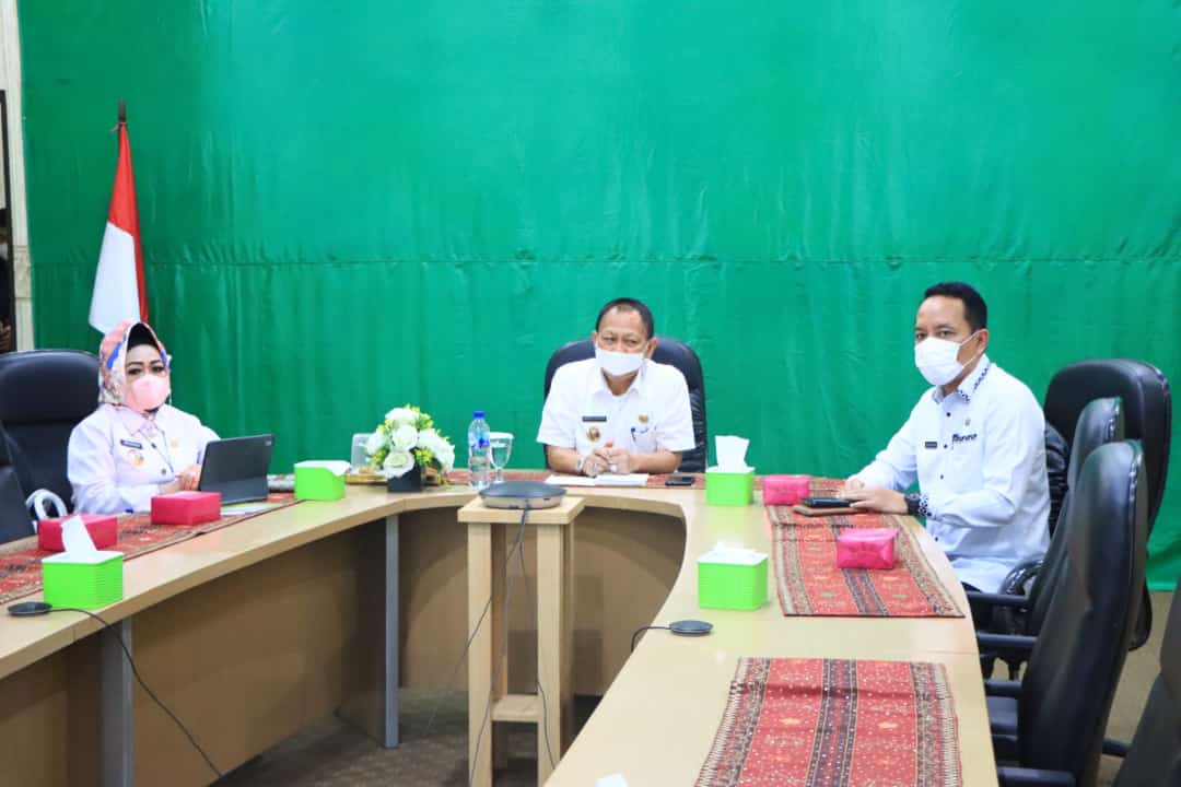 Pemprov Lampung mengikuti Sosialisasi 6 Pilar Transformasi Kesehatan Bersama Kementerian Kesehatan RI