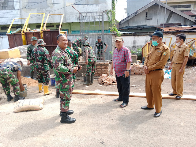 Pilot Project Pengolahan Limbah Sampah Kodim 0410 di Kelurahan Pesawahan