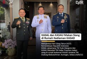 Pimpinan 3 Matra TNI Kumpul di Rumah KSAD usai Pidato Kenegaraan Presiden, Bahas Apa?