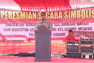 Polres Tulang Bawang Resmi Memiliki Dua Subsektor Baru