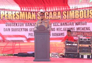 Polres Tulang Bawang Resmi Memiliki Dua Subsektor Baru