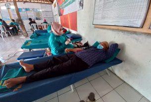 Satgas TMMD Reg ke 114 Laksanakan Donor Darah